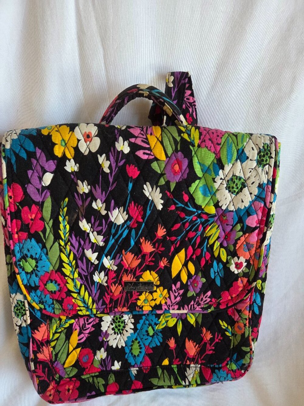 VINTAGE Vera Bradley convertible mailbag RARE PRINT